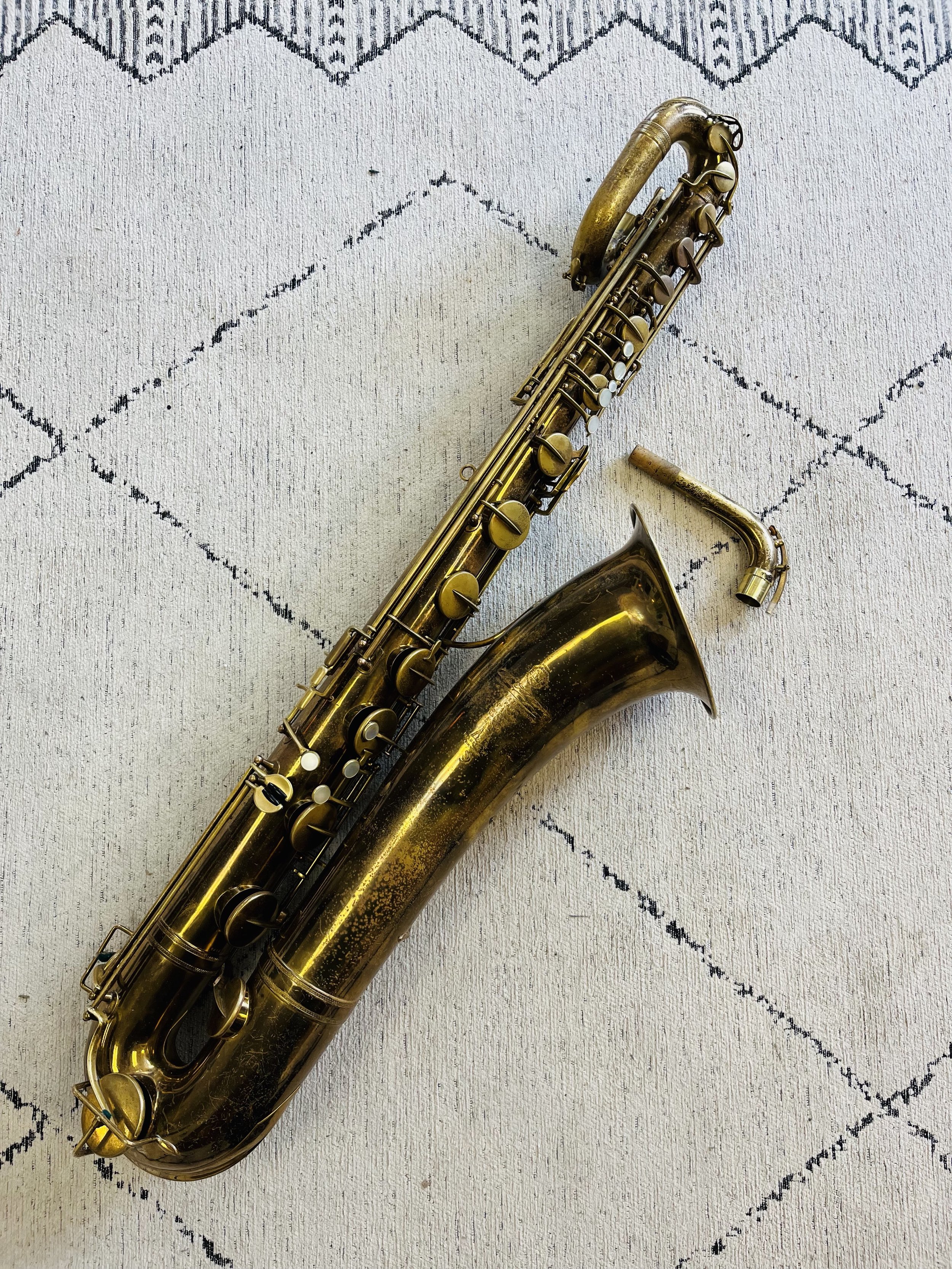 1931 Selmer Super Baritone — The Boston Sax Shop